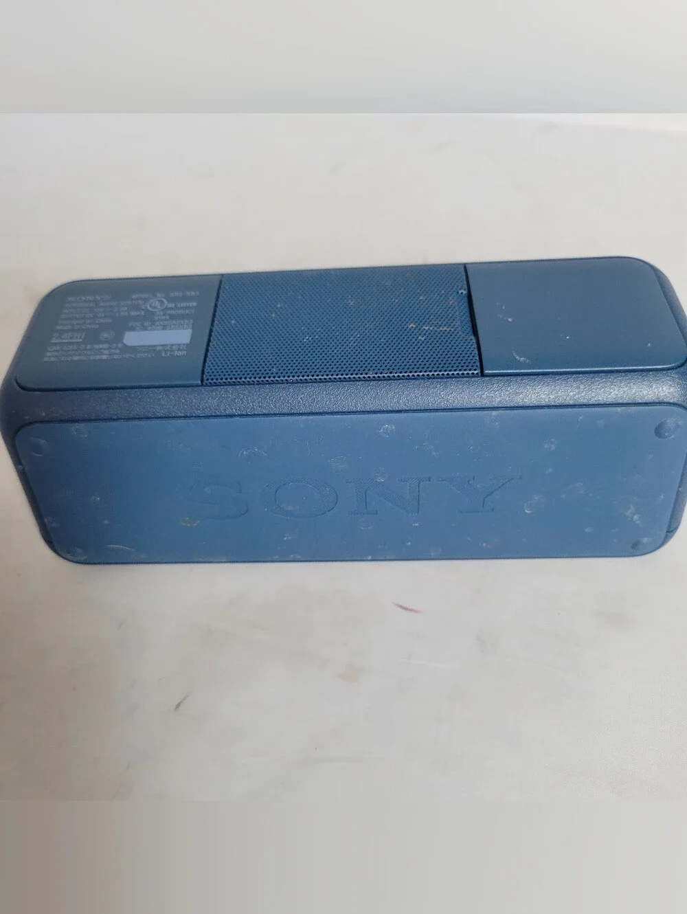Sony SRS-XB3 EXTRA BASS Portable Speaker Blue No Ac Adapter- Working